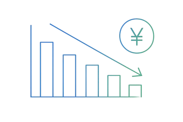 コスト抑制のイメージ